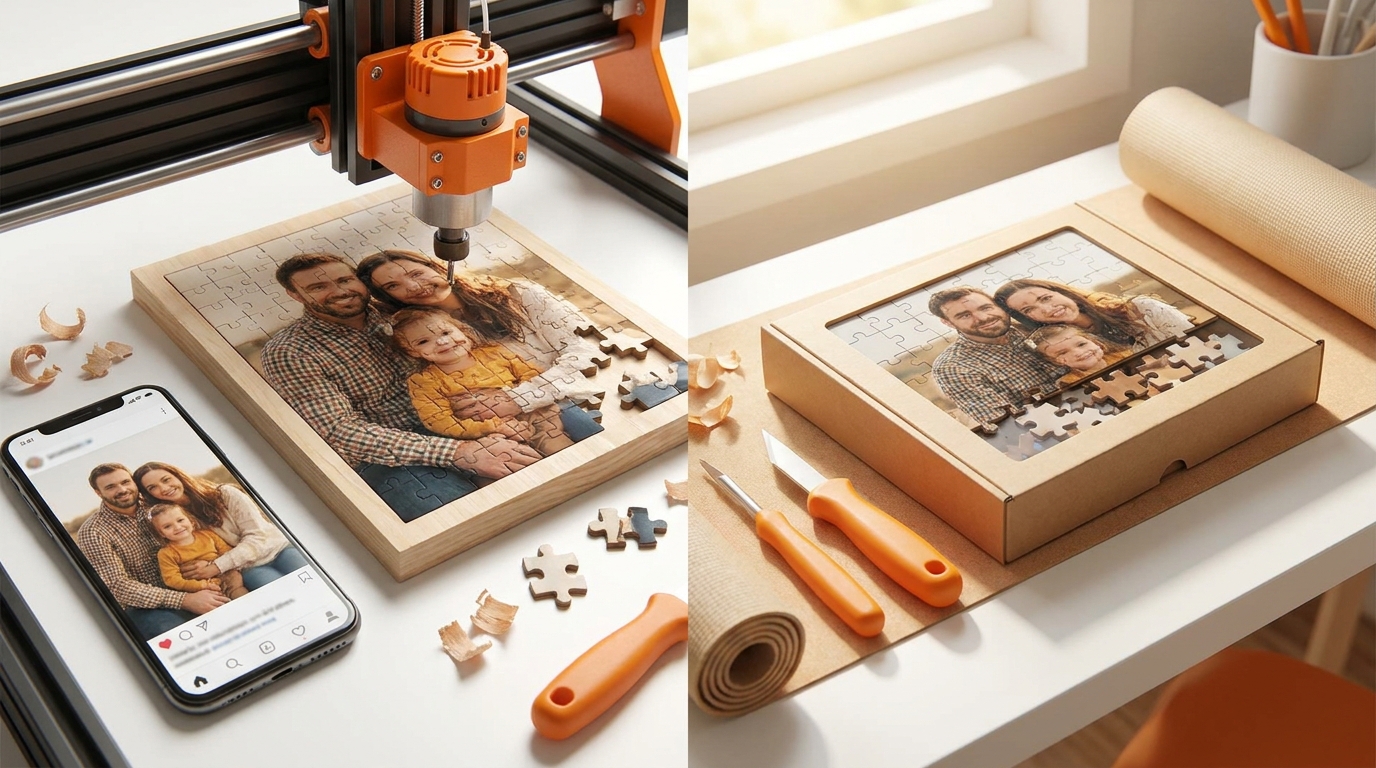 How to Make Your Own Jigsaw Puzzle From a Photo